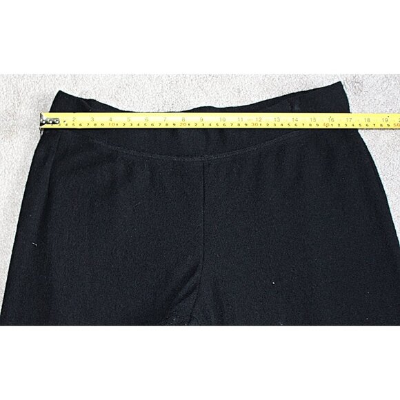 Eileen Fisher Vintage - Knitted Wool Wide Leg Crop Pants - Nerd Chic Style - L - Picture 7 of 7